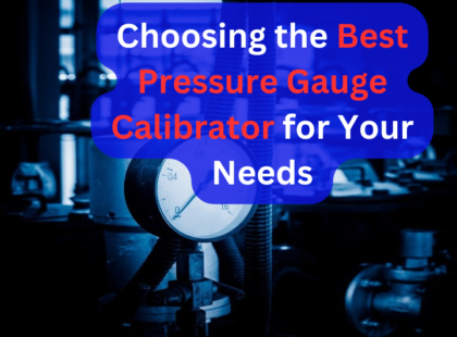 Pressure calibrators