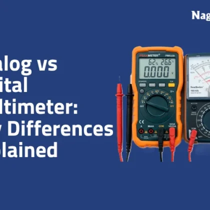 Analog vs Digital Multimeter